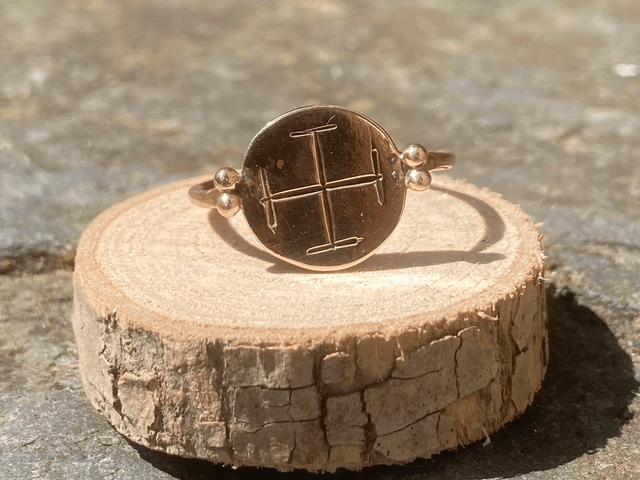 Gwalenn "Kroaz" - Bague "Croix"