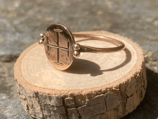 Gwalenn "Kroaz" - Bague "Croix"