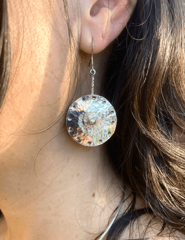 Bravigoù-skouarn arc'hant - Boucles d'oreilles en argent