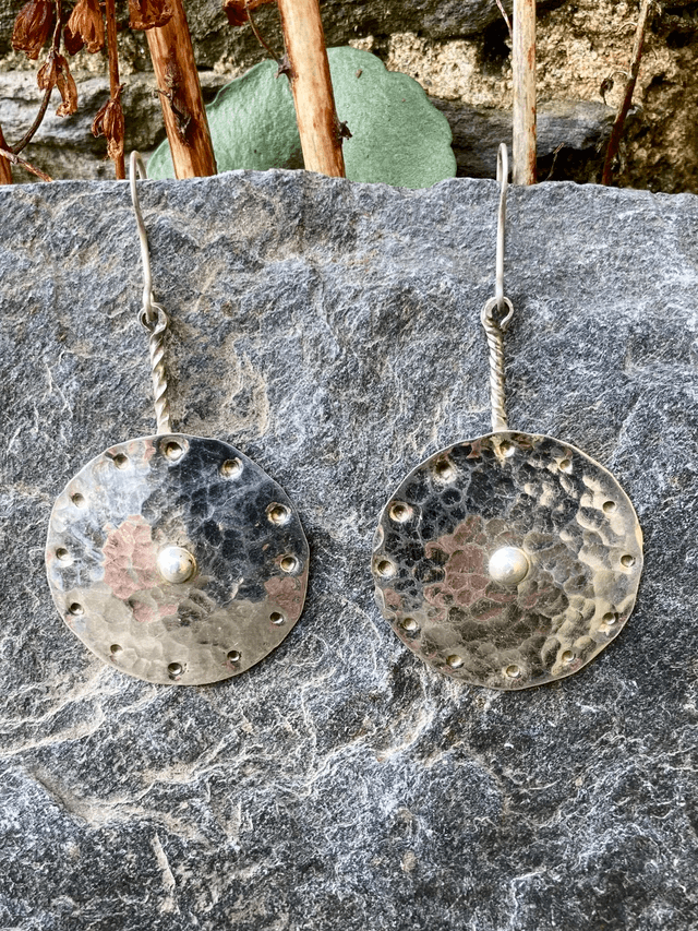 Bravigoù-skouarn arc'hant - Boucles d'oreilles en argent