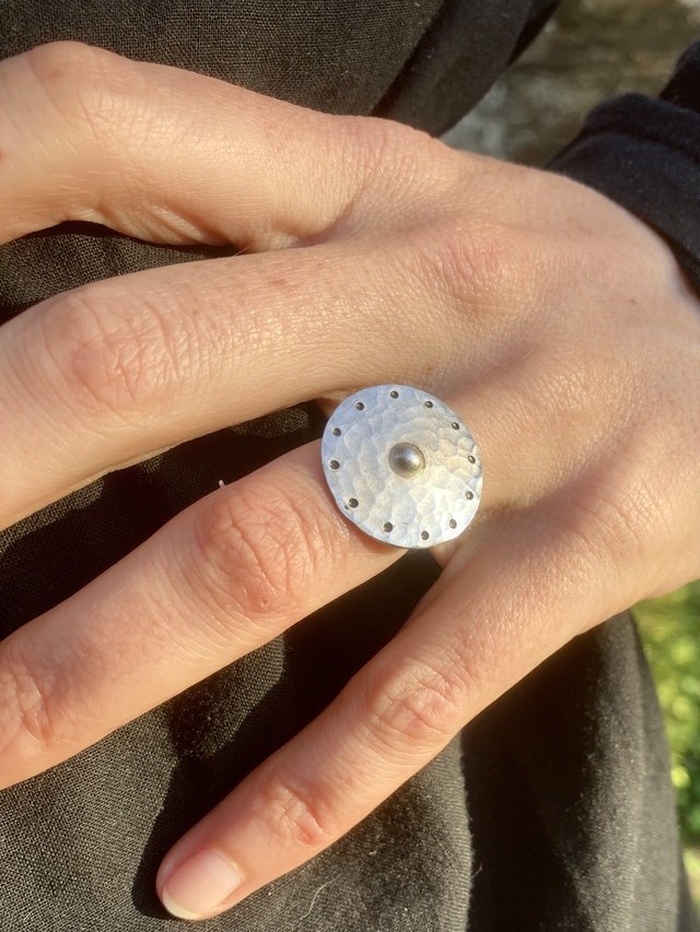 Gwalenn arc'hant - Bague en argent